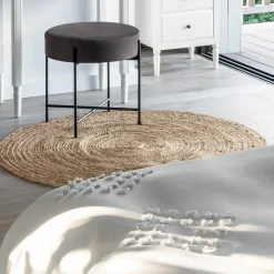 Tapete ROND em juta 120cm