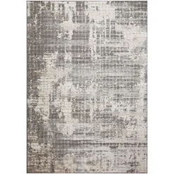 Tapete Salam Squares Cinza 80x150cm