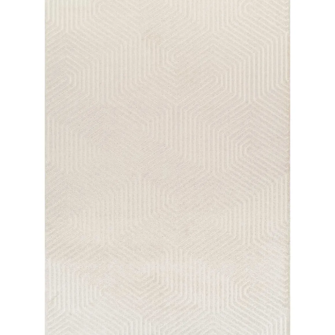 Tapete SEILE geométrico bege 133x190cm