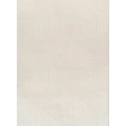 Tapete SEILE geométrico bege 200x285cm