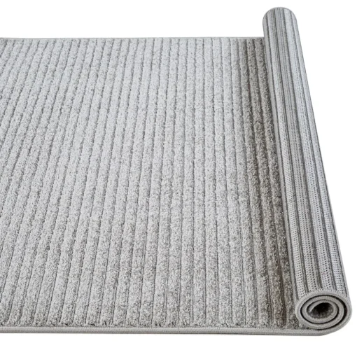 Tapete SEILE riscas cinza 133x190cm