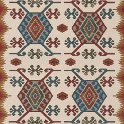 Tapete SUNLIGHT ocre e vermelho 100x150cm