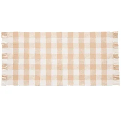 Tapete THE FLORAL vichy rosa 70x140cm
