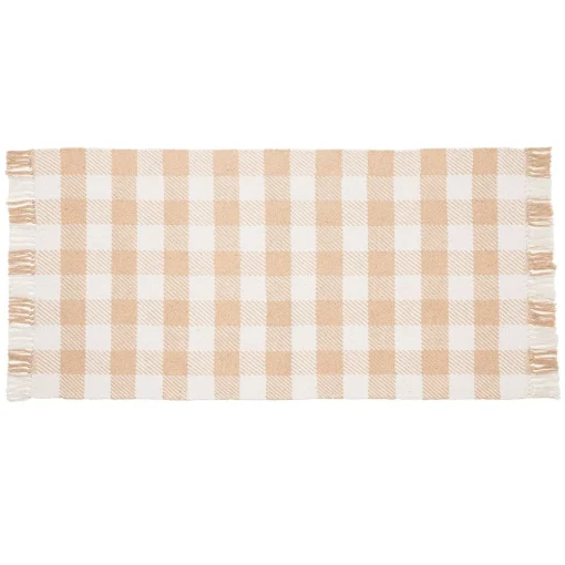 Tapete THE FLORAL vichy rosa 70x140cm