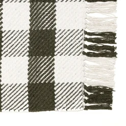 Tapete THE FLORAL vichy verde 70x140cm