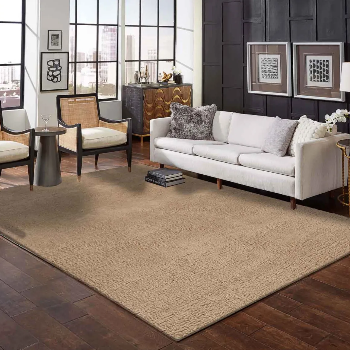 Tapete TOUL camel 133x190cm