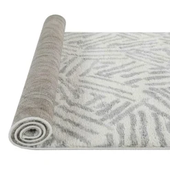 Tapete TOUL geométrico cinza 160x235cm