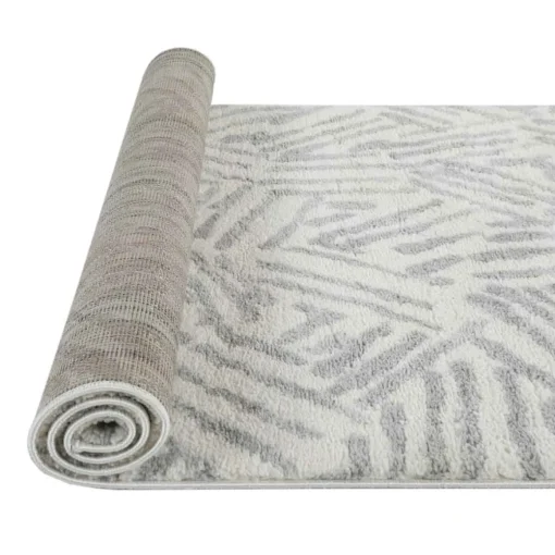 Tapete TOUL geométrico cinza 160x235cm