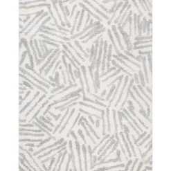Tapete TOUL geométrico cinza 200x285cm