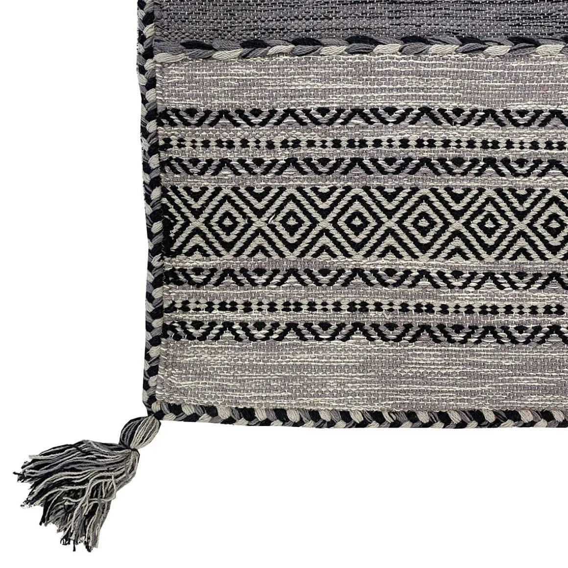 Tapete TRIBAL cinza antracite 80x150cm