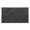 Tapete VAGUE preto 43,5x75cm