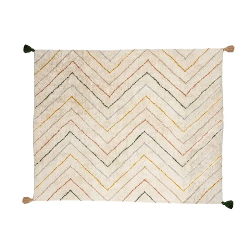 Tapete VIANA cru com tassels 160x230cm