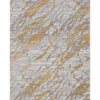 Tapete VIQI waves amarelo 80x150cm