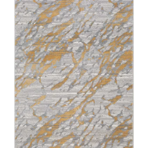 Tapete VIQI waves amarelo 160x235cm