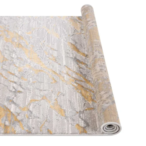 Tapete VIQI waves amarelo 160x235cm