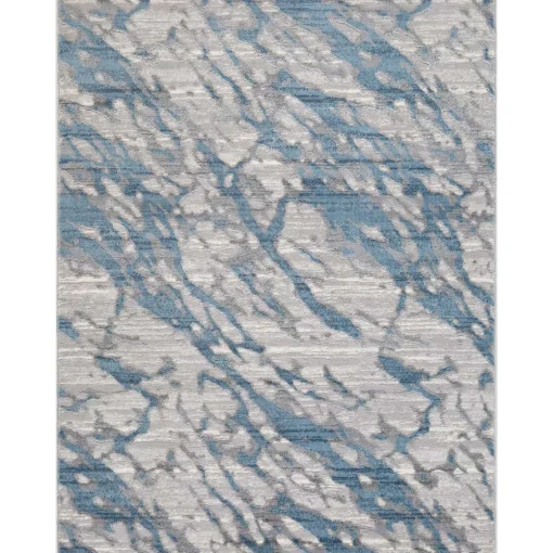 Tapete VIQI waves azul 133x190cm