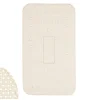 Tapete wc antiderrapante bege 40x69cm