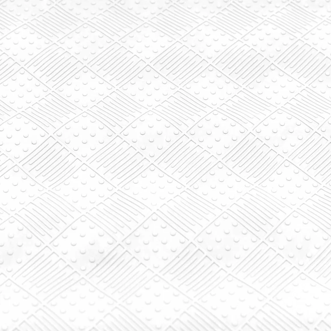 Tapete WC Antiderrapante Branco 53x53cm