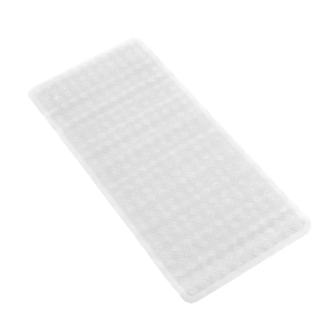 Tapete WC Antiderrapante Branco 34x74cm