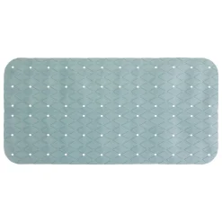 Tapete wc antiderrapante banheira azul claro