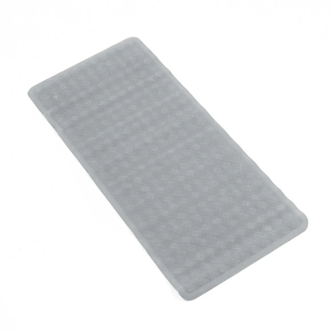 Tapete WC Antiderrapante Cinza Escuro 34x74cm