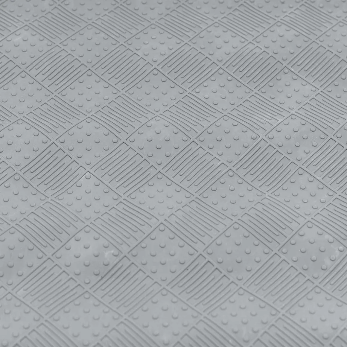 Tapete WC Antiderrapante Cinza Escuro 34x74cm