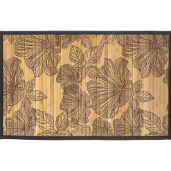 Tapete wc BLACKFLOWER em bambu 50x80cm