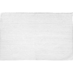 Tapete wc chenille branco 50x80cm