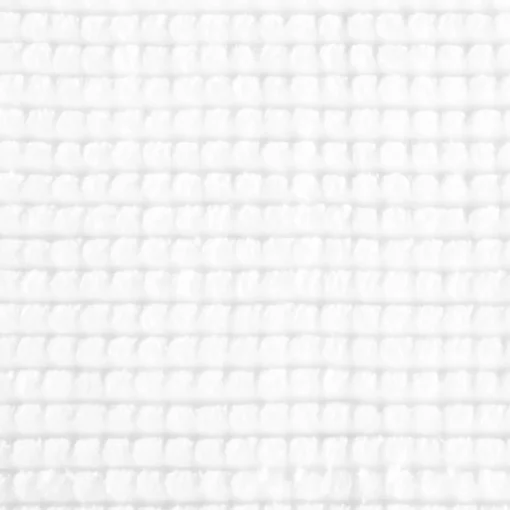 Tapete wc chenille branco 50x80cm