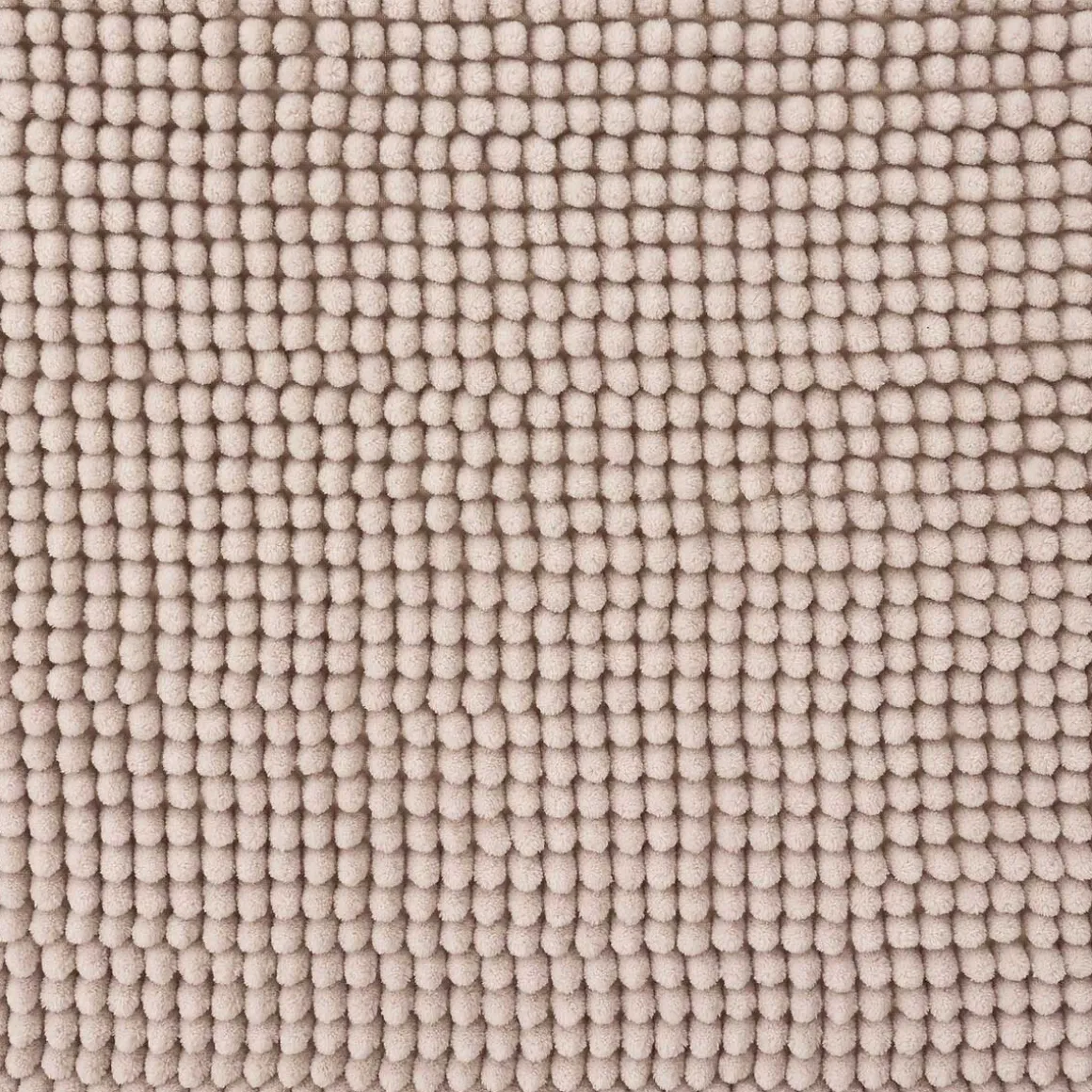 Tapete wc chenille cor linho 80x50cm