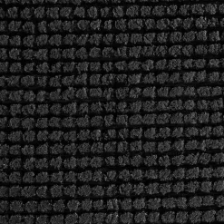 Tapete wc chenille preto 80x50cm