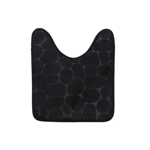 Tapete wc com contorno preto 45x50cm