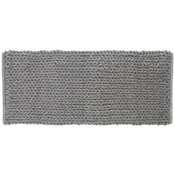 Tapete wc espesso cinza 50x120cm