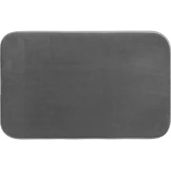 Tapete wc MEMOIRE cinza escuro 50x80cm