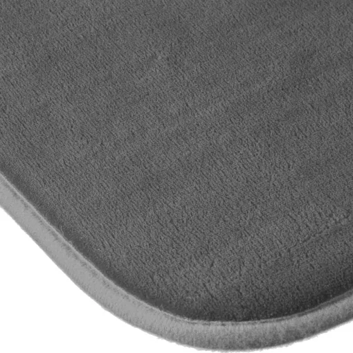 Tapete wc MEMOIRE cinza escuro 50x80cm