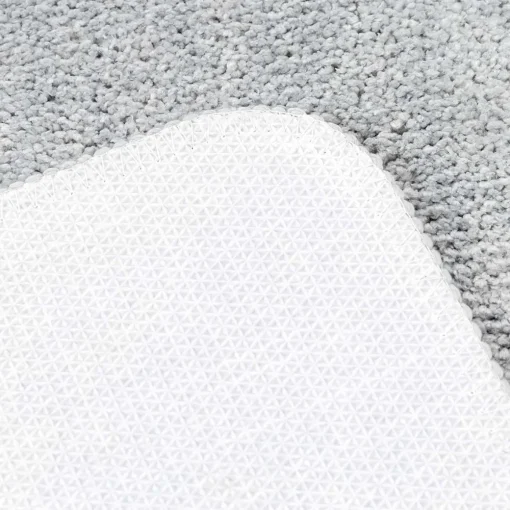 Tapete wc microfibra especial cinza claro 50x120cm