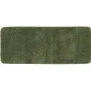 Tapete wc microfibra especial verde caqui 50x120cm