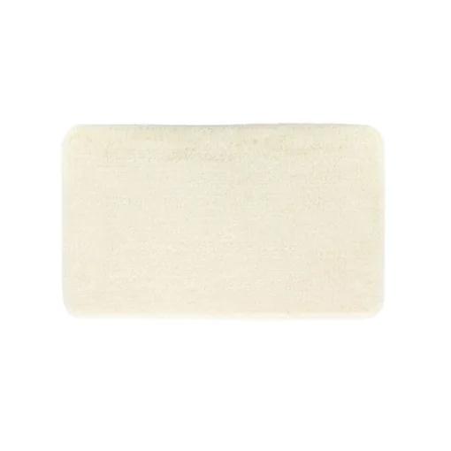 Tapete wc microfibra macio natural 45x75cm