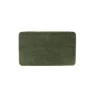 Tapete wc microfibra macio verde caqui 45x75cm