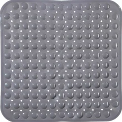 Tapete wc poliban quadrado cinza
