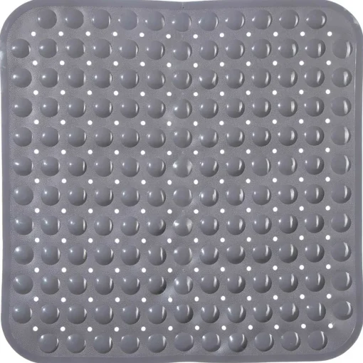 Tapete wc poliban quadrado cinza