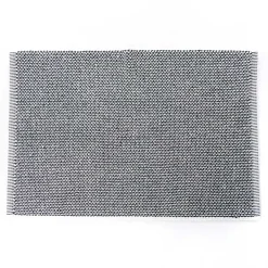 Tapete wc POPPY preto 60x90cm