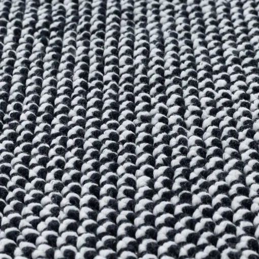 Tapete wc POPPY preto 60x90cm