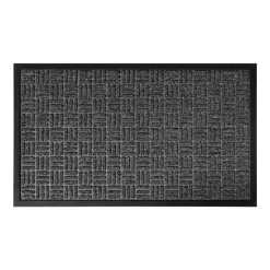 Tapete YVAN cinza escuro 45x75cm