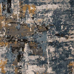 Tapete ZAHA abstract azul 133x190cm