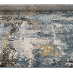 Tapete ZAHA abstract azul 80x150cm