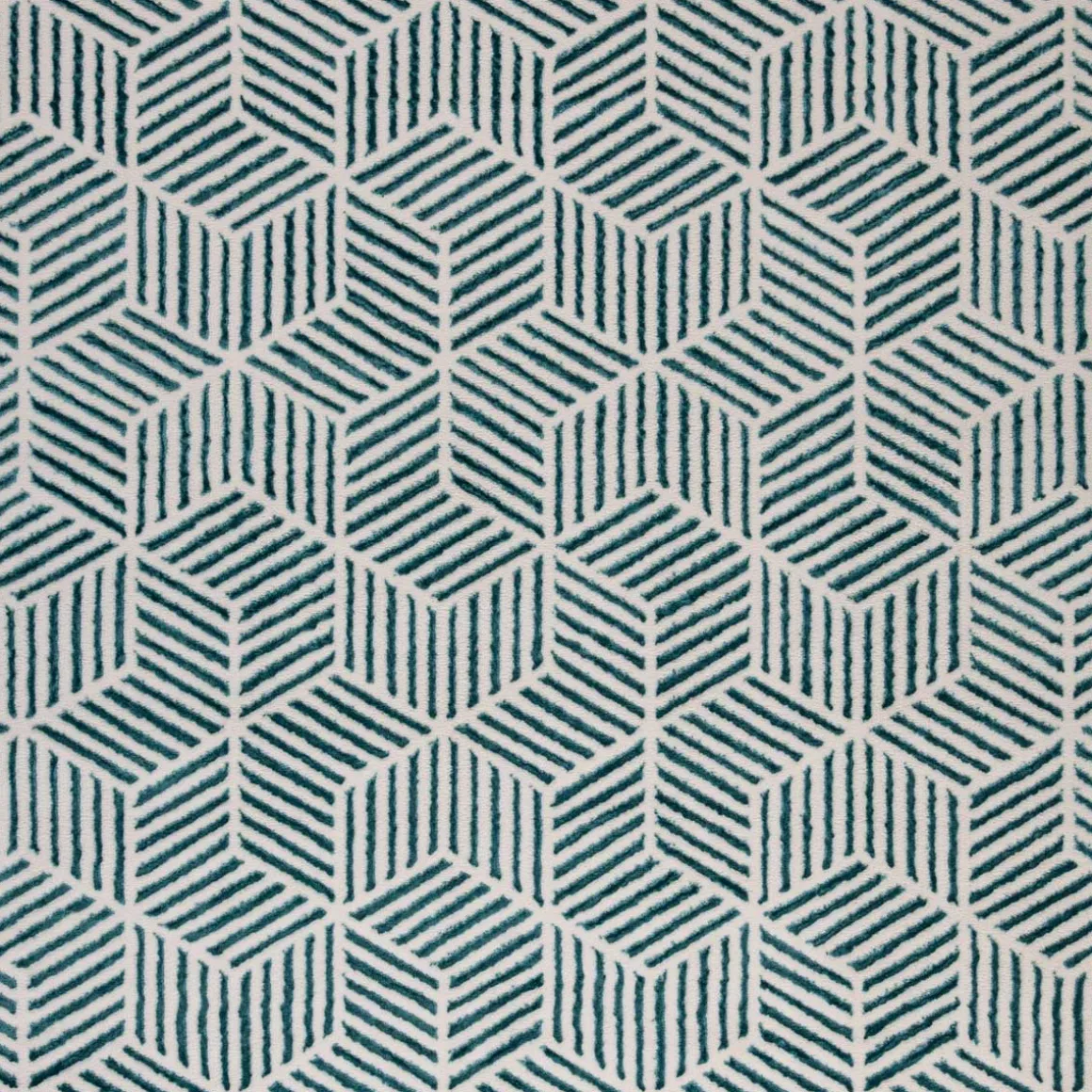 Tapete ZAHA geométrico azul 160x235cm