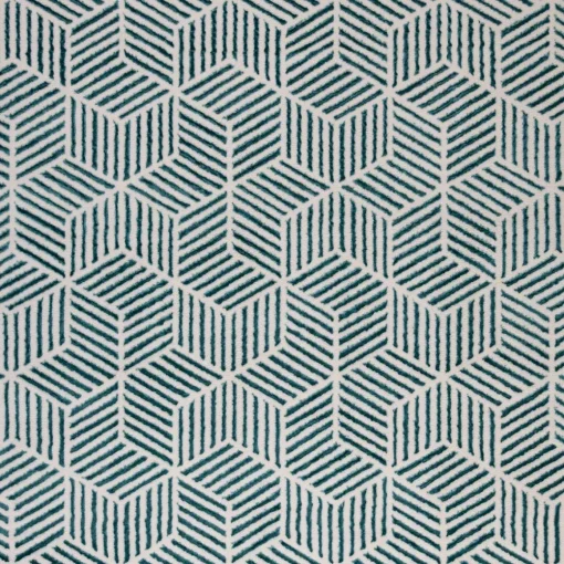 Tapete ZAHA geométrico azul 120x160cm