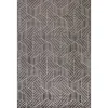 Tapete ZAHA geométrico cinza antracite 200x285cm