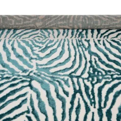 Tapete ZAHA zebra azul 133x190cm